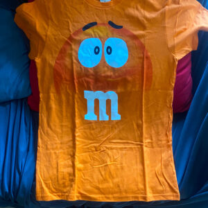 Mnm's T-shirt orange